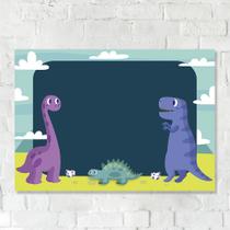 Lousa Magnética Imã Infantil Dino Baby