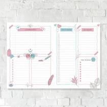 Lousa Magnética Imã Infantil Organizador para Menina