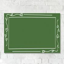 Lousa Magnética Imã Love Green