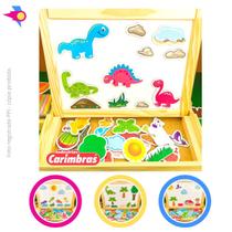 Lousa Magnetica Infantil Imã Brinquedos Educativos Madeira