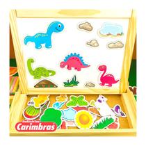 Lousa Magnetica Infantil Imã Brinquedos Educativos Madeira