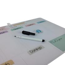 Lousa magnetica planejamento mensal quadro planner semanal tarefas anotacoes mural planejador diario com imas Lousa magnetica planejamento mensal quadro planner semanal tarefas anotacoes mural planejador diario com imas