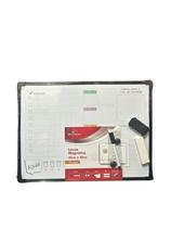 Lousa Magnética Quadro Planejamento Semanal 40x30cm Organização Imã Caneta Apagador Lousa Magnética Quadro Planejamento Semanal 40x30cm Organização Imã Caneta Apagador