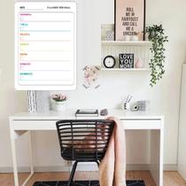 Lousa Magnética Quadro Porta Recados Mod 1 Planner Semanal