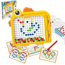 Lousa Magnético Brinquedo Infantil Educativo Imã Caneta Magnética Educativa Desenho Colorida Portátil Crianças