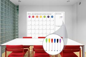Lousa parede agendamento profissional gigante 160x120