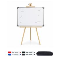 Lousa Quadro 40x60 c/ Tripé 1m Pinus + 4 Canetas + Apagador Lousa Quadro 40x60 c/ Tripé 1m Pinus + 4 Canetas + Apagador