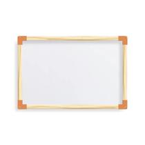 Lousa Quadro Branco 40 X 60 Escolar Madeira Infantil Medio Lousa Quadro Branco 40 X 60 Escolar Madeira Infantil Medio
