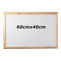 Lousa quadro branco 60x40 madeira - souza Lousa quadro branco 60x40 madeira - souza