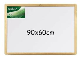 Lousa quadro branco 90x60 madeira - souza Lousa quadro branco 90x60 madeira - souza