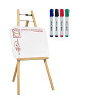 Lousa Quadro Branco Infantil C/ Cavalete + Canetas Apagador - CompraFácil