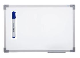 Lousa Quadro Branco Moldura De Aluminio 40x30Cm Acompanha 1 Caneta Lousa Quadro Branco Moldura De Aluminio 40x30Cm Acompanha 1 Caneta