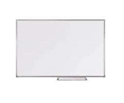 Lousa Quadro Branco Moldura De Aluminio 60x40 Cm + CANETA E APAGADOR