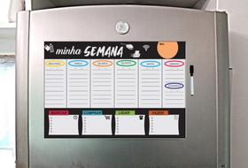 Lousa Quadro Magnético Imã De Geladeira Com Caneta Apagador Lousa Quadro Magnético Imã De Geladeira Com Caneta Apagador