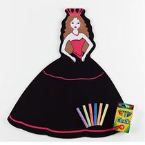 Lousa Quadro Negro Princesa Crayola