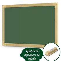 Lousa quadro verde escolar 40 x 60 cm + apagador Lousa quadro verde escolar 40 x 60 cm + apagador