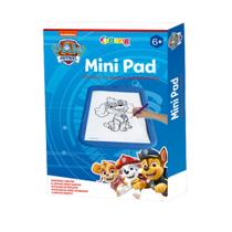 Lousa Tablet Infantil Mini Pad Patrulha Canina Desenho Luz