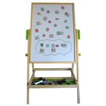 Lousa Tripé Magnética Escrever E Desenhar Brinquedo Em Mdf Lousa Tripé Magnética Escrever E Desenhar Brinquedo Em Mdf