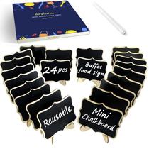 Lousas de Mesa Bayfurui Mini 24 un. com Suporte para Buffet Lousas de Mesa Bayfurui Mini 24 un. com Suporte para Buffet