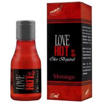 Love hot óleo beijável de morango 35ml chillies Love hot óleo beijável de morango 35ml chillies