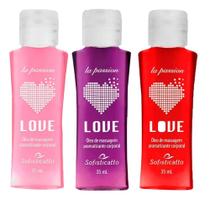 Love ice óleo aromatizante para massagem 35ml sofisticatto