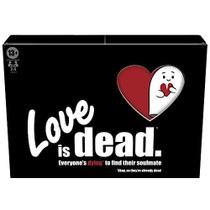 Love is Dead Game, Jogo de cartas de festa para adultos e adolescentes, Hilarious Light Strategy Dating Game para 2-5 jogadores com idades entre 13 e acima