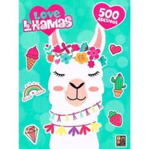 Love lhamas - 500 adesivos Love lhamas - 500 adesivos