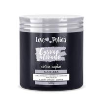 Love Potion Máscara Carvão Ativado Detox Capilar 500g