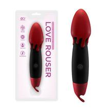 Love rouser - Vibrador recarregável em silicone com língua 15cm