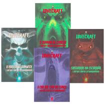 Lovecraft Os Melhores Contos Kit C/ 4 Volumes Ficção Terror - Camelot