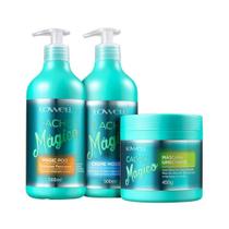 Lowell Cacho Mágico Shampoo 500ml + Máscara 450g + Ativador 500ml