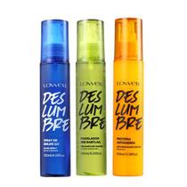 Lowell Deslumbre Kit Spray de Brilho 120ml Pre modelador de cachos 120ml e Proteina Anti Quebra 100ml 3 Produtos Lowell Deslumbre Kit Spray de Brilho 120ml Pre modelador de cachos 120ml e Proteina Anti Quebra 100ml 3 Produtos