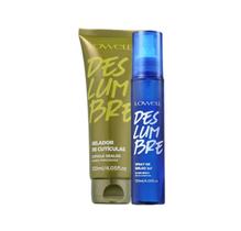 Lowell Deslumbre Spray Brilho Perfumado Penteados Selador Cutículas Blinda Porosidade Pós Escovação Cabelos Macios Brilhosos