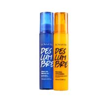 Lowell Deslumbre Spray de Brilho 2x1 e Proteína Anti Quebra - Penteados Protetor Térmico Cabelos Perfumados Proteção Antipoluição Combate O Frizz