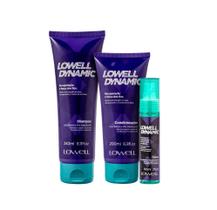 Lowell Dynamic Shampoo Condicionador Tônico Fortalece Os Fios Cabelos Saudaveis Fortes Nutridos Tratamento Para Cabelos Danificados Quebradiços