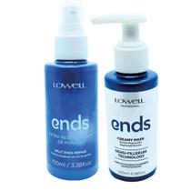 Lowell Ends Regenerador Pontas Extra 100ml e Booster Mask 100ml