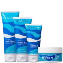 Lowell Extrato de Mirtilo Duo Home Care Mascara 240g e Leave in 180ml