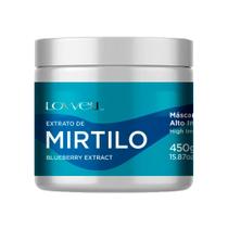 Lowell Extrato de Mirtilo - Máscara Capilar Alto Impacto 450g