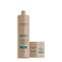 Lowell Extrato de Mirtilo Shampoo 1L e Mascara 450g Lowell Extrato de Mirtilo Shampoo 1L e Mascara 450g