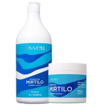 Lowell Extrato de Mirtilo Shampoo 1L e Mascara 450g