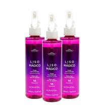 Lowell Keeping Liss Liso Mágico Kit 3 Spray Termoativo 200ml