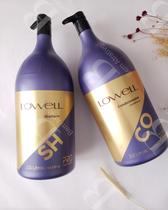 Lowell Lavatório Shampoo Condicionador Profissional Salão Limpeza E Hidratação Dos Fios Ideal Para Pré Corte Penteados Cabelos