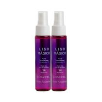 Lowell Liso Magico Kit 2 Efeito Fluido Termoativado 60ml Lowell Liso Magico Kit 2 Efeito Fluido Termoativado 60ml