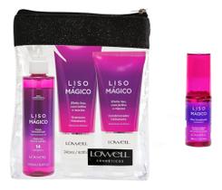 Lowell Liso Mágico Kit Shampoo, Condicionador, Fluído E Óleo - Mais vendido Lowell Liso Mágico Kit Shampoo, Condicionador, Fluído E Óleo - Mais vendido