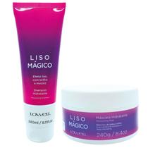 Lowell Liso Magico Shampoo 240ml e Mascara 240g Lowell Liso Magico Shampoo 240ml e Mascara 240g