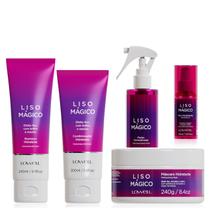 Lowell Liso Magico Shampoo, Condicionador, Mascara, Oleo e Fluido 200ml Lowell Liso Magico Shampoo, Condicionador, Mascara, Oleo e Fluido 200ml