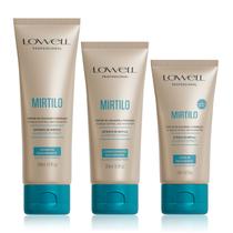 Lowell Mirtilo Shampoo 240ml Condicionador e Leave-in 180ml