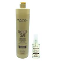 Lowell Protect Care Nutritivo Shampoo 1000ml e Óleo 30ml