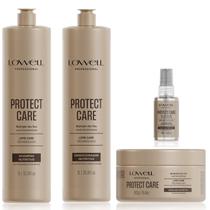 Lowell Protect Care Shampoo 1l Cd 1l Mascara 240g e Oleo 30ml