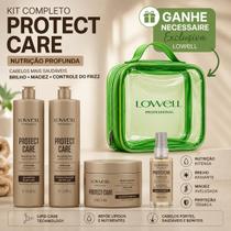 Lowell Protect Care Shampoo 1l Cd 1l Mascara 240g e Oleo 30ml Lowell Protect Care Shampoo 1l Cd 1l Mascara 240g e Oleo 30ml